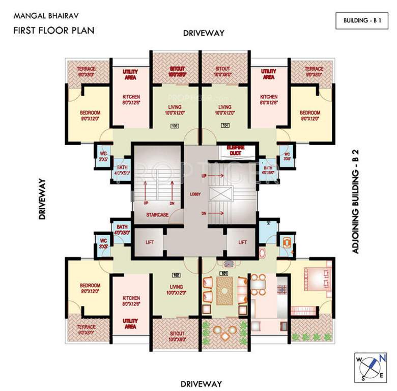 Images for Cluster Plan of Nanded City Development And Construction Company Ltd Mangal Bhairav