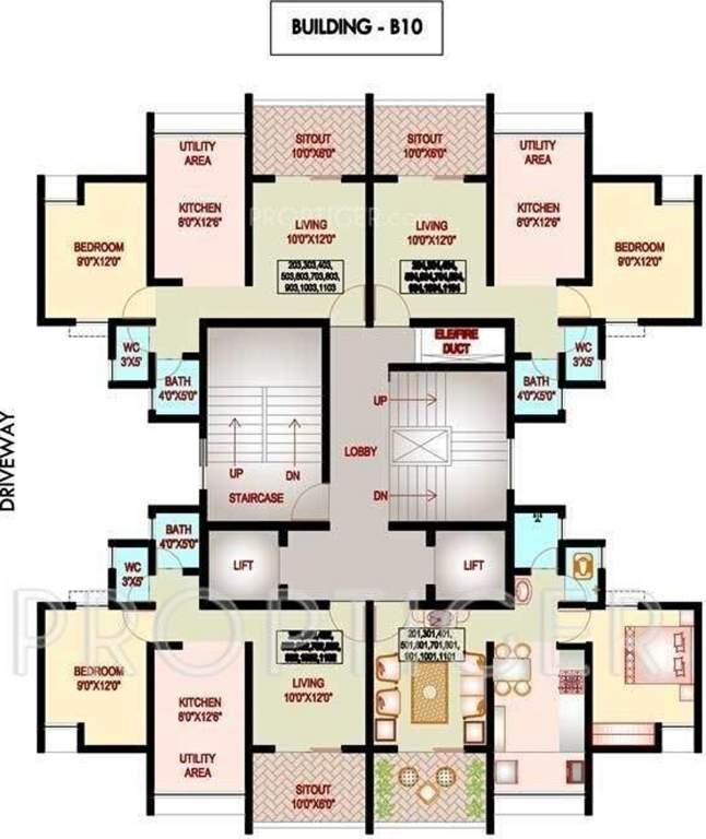 Images for Cluster Plan of Nanded City Development And Construction Company Ltd Mangal Bhairav