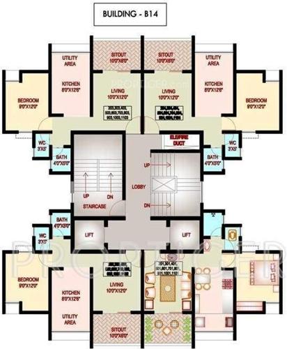 Images for Cluster Plan of Nanded City Development And Construction Company Ltd Mangal Bhairav