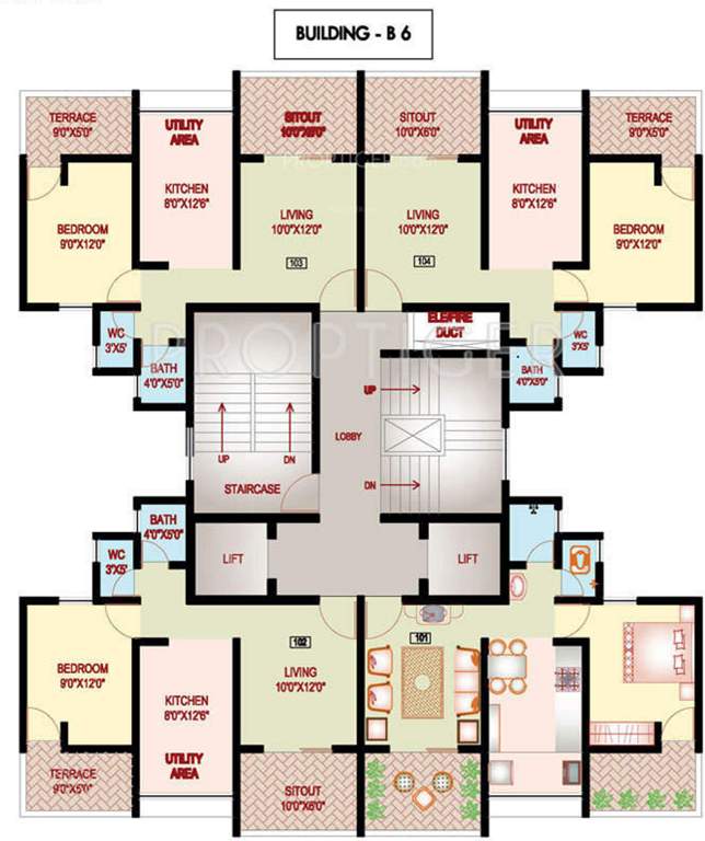 Images for Cluster Plan of Nanded City Development And Construction Company Ltd Mangal Bhairav