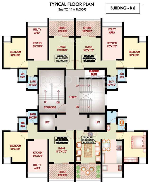 Images for Cluster Plan of Nanded City Development And Construction Company Ltd Mangal Bhairav