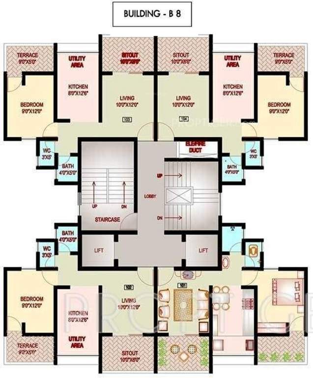 Images for Cluster Plan of Nanded City Development And Construction Company Ltd Mangal Bhairav