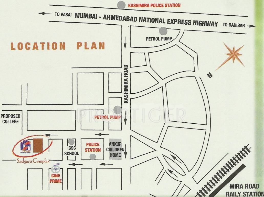  complex Images for Location Plan of Sadguru Complex