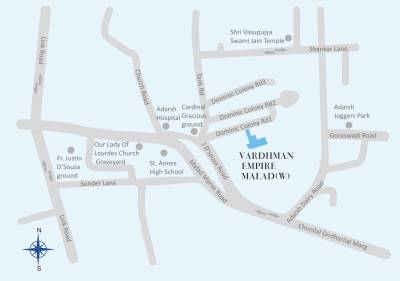 Images for Location Plan of Vardhaman Empire