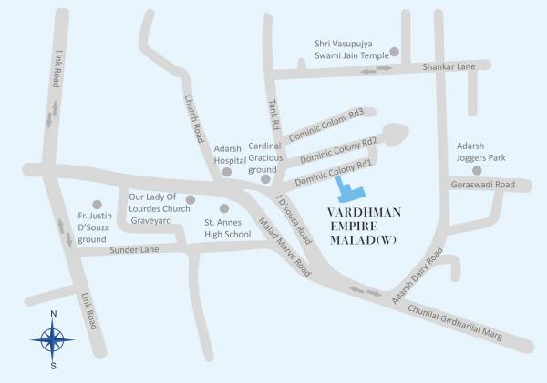 Images for Location Plan of Vardhaman Empire