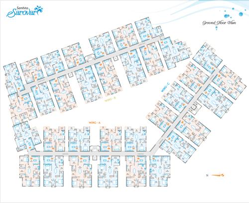 Images for Cluster Plan of Samhita Sarovar sarovar Images for Cluster Plan of Samhita Sarovar
