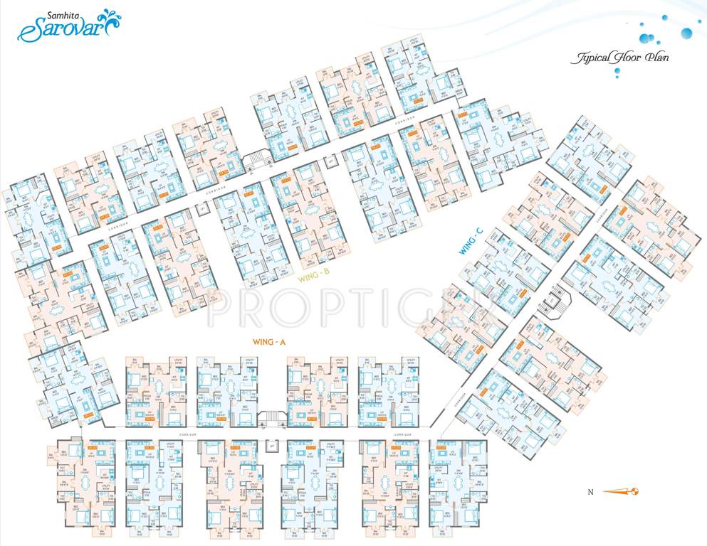  sarovar Images for Cluster Plan of Samhita Sarovar