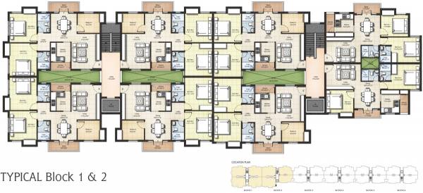 Images for Cluster Plan of Rajkham Akash Ganga