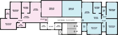 Images for Cluster Plan of Rizvi Victory House Images for Cluster Plan of Rizvi Victory House