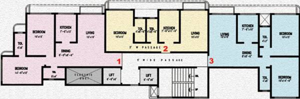 Images for Cluster Plan of Rizvi Victory House Images for Cluster Plan of Rizvi Victory House
