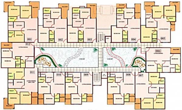 Images for Cluster Plan of Nova Hamlet Krishnageet Shelter