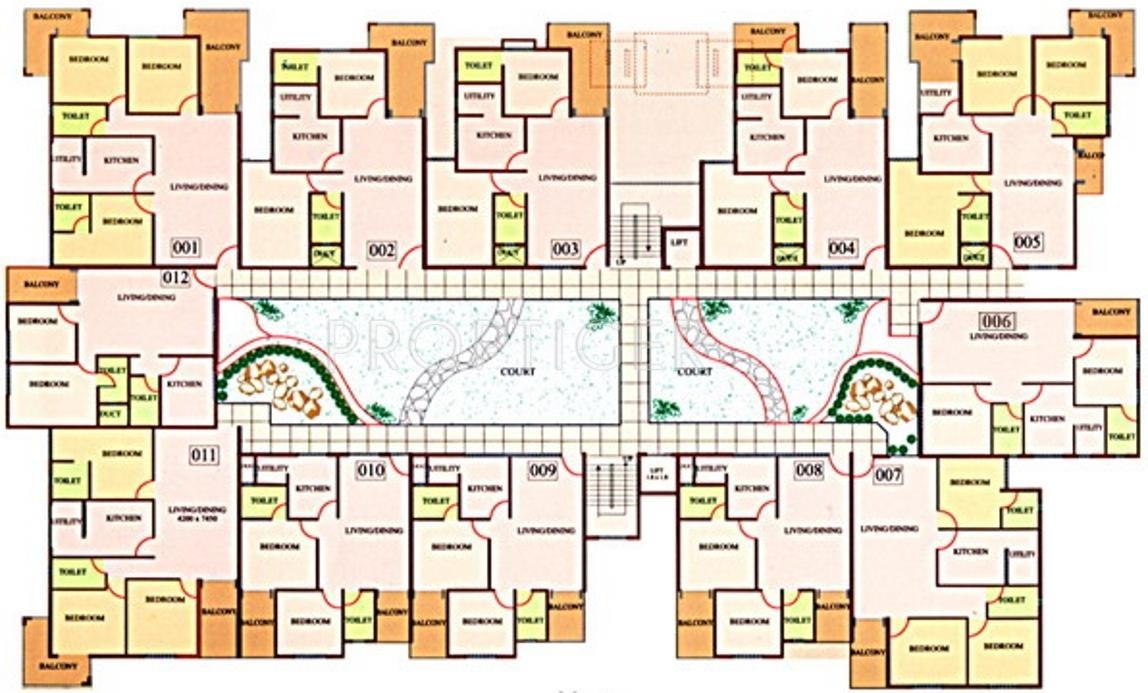 Images for Cluster Plan of Nova Hamlet Krishnageet Shelter