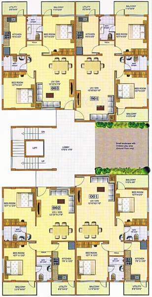 Images for Cluster Plan of Nova Hamlet Krishnageet Shelter