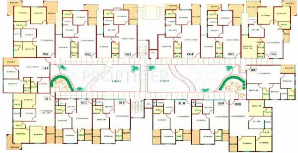 Images for Cluster Plan of Nova Hamlet Krishnageet Shelter