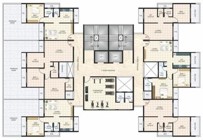 Images for Cluster Plan of Platinum S M Plaza