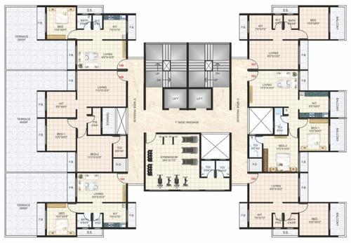 Images for Cluster Plan of Platinum S M Plaza