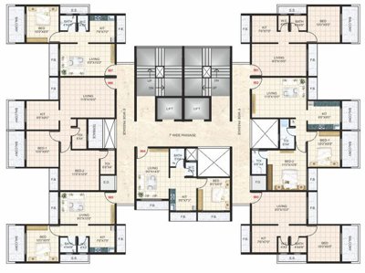 Images for Cluster Plan of Platinum S M Plaza