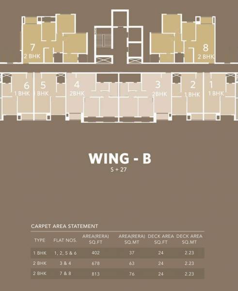 Wing B Cluster Plan queensgate Wing B Cluster Plan