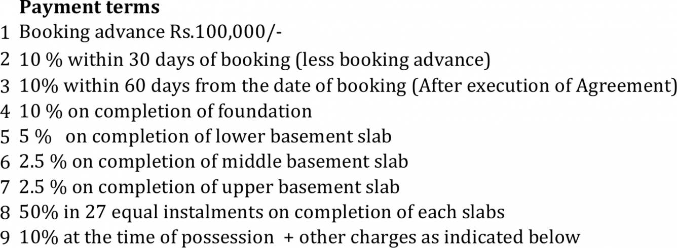 Images for Payment Plan of Hiranandani Queensgate Payment Plan
