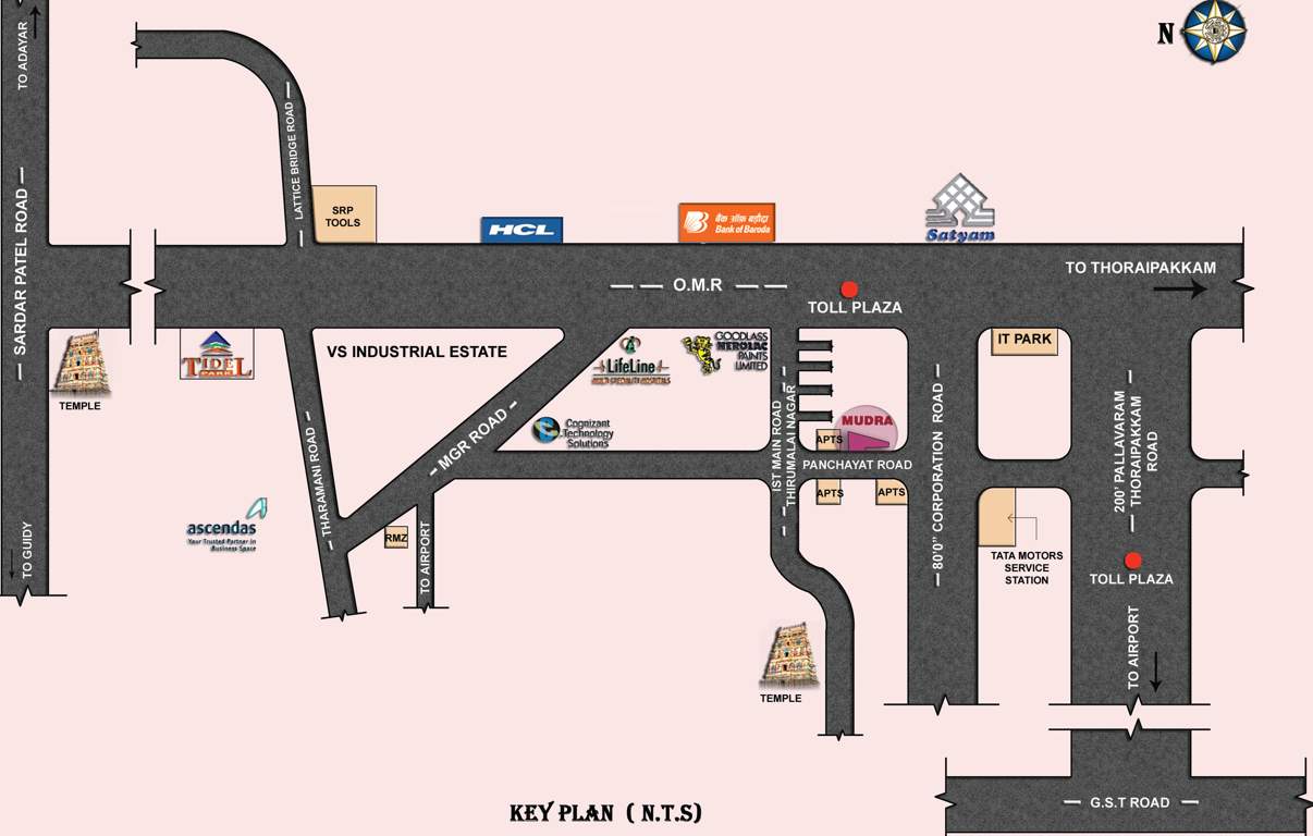  mudra Images for Location Plan of JBM JBM Mudra