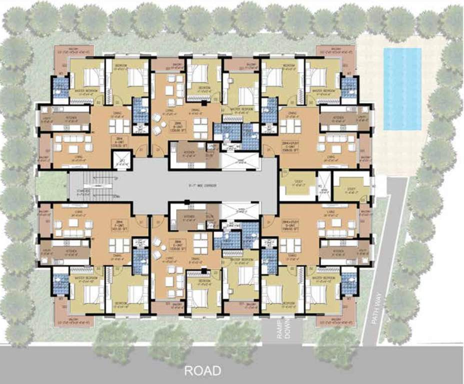 corona Images for Cluster Plan of Elegant Corona
