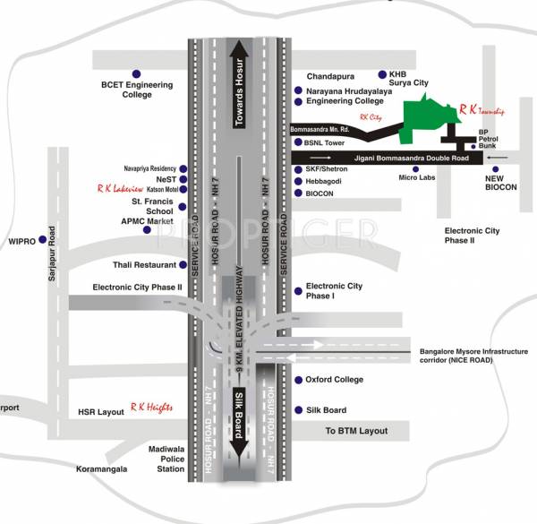 Images for Location Plan of RK Developers RK Township