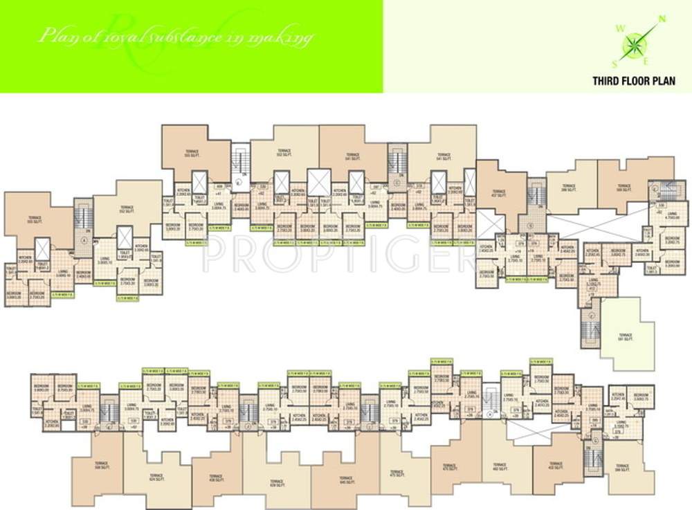 Images for Cluster Plan of Royal Realtors Group Palms Residency