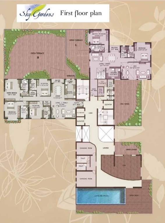  sky gardens Images for Cluster Plan of Orbit Sky Gardens