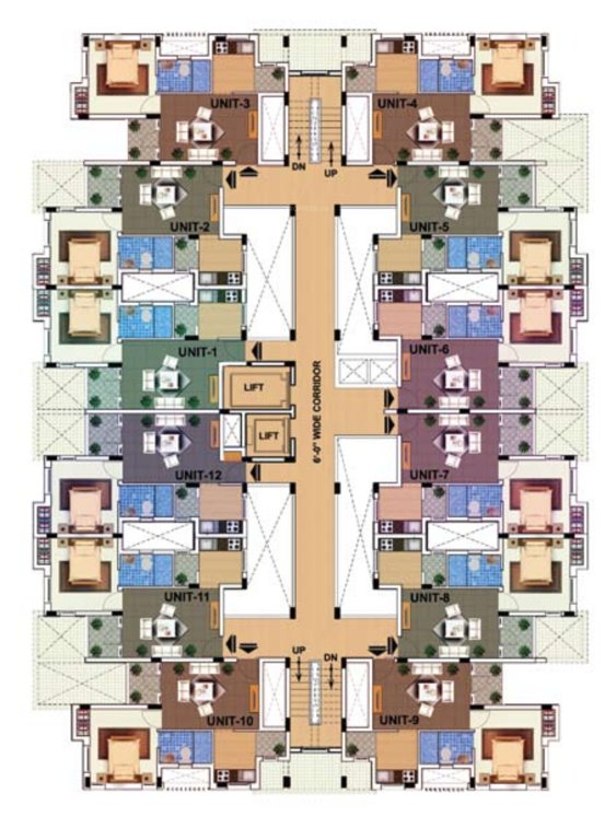 serenity Peepul Cluster Plan