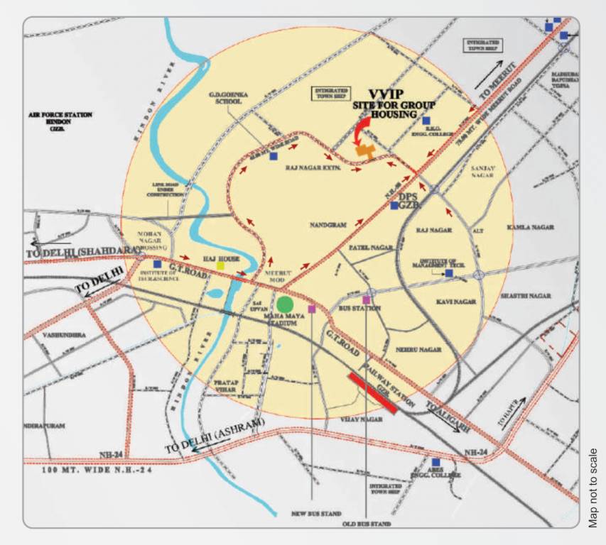  addresses Location Plan