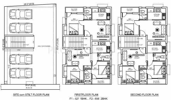 Images for Cluster Plan of Sabari Rose Paradise