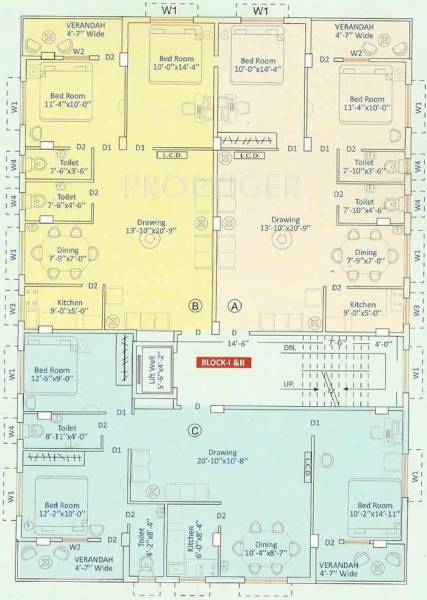 Images for Cluster Plan of Dikdiganta Residency