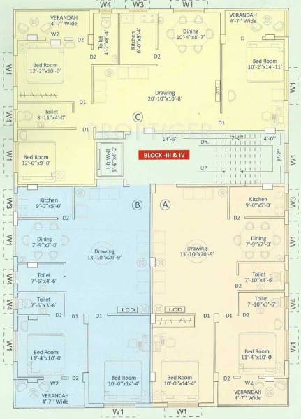 Images for Cluster Plan of Dikdiganta Residency