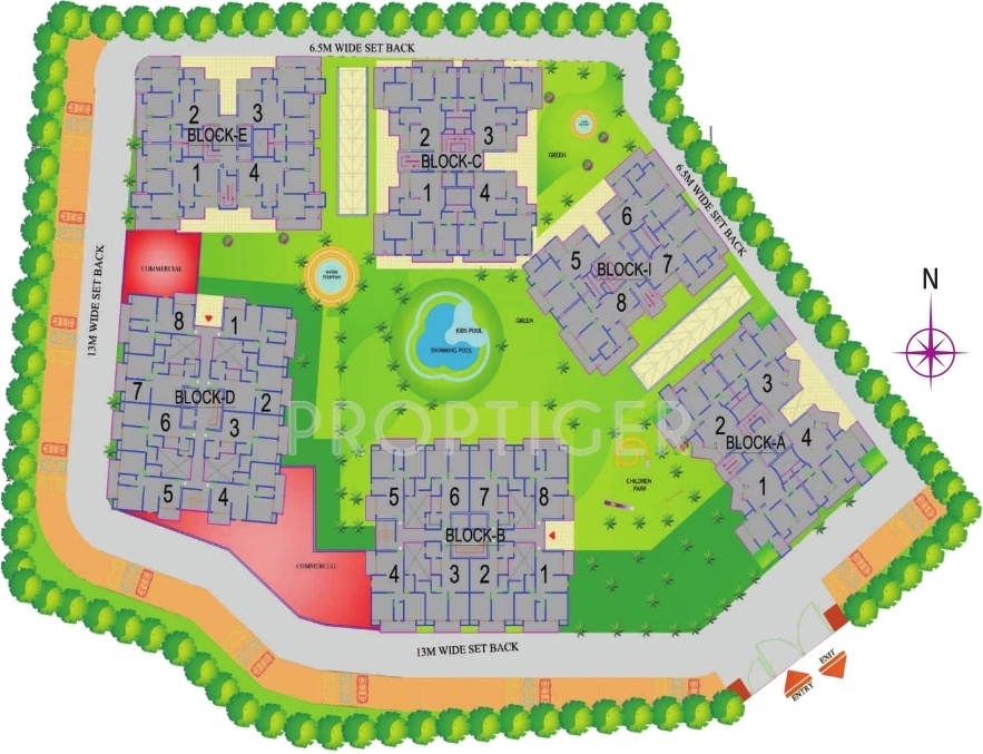 proview laboni Layout Plan