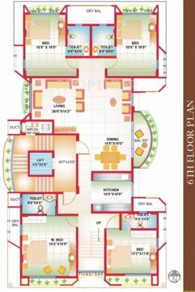 Images for Cluster Plan of Sabari Group Praasad
