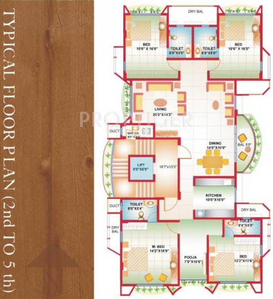 Images for Cluster Plan of Sabari Group Praasad