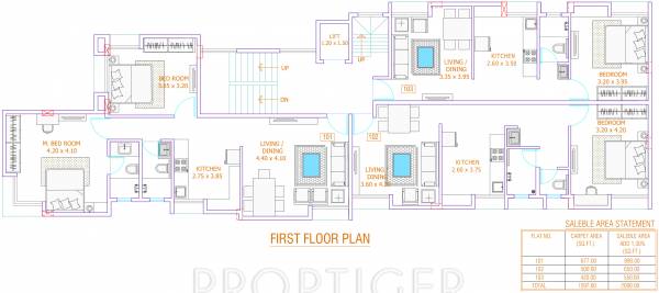 yashraj-propertie swami-chaya Cluster Plan