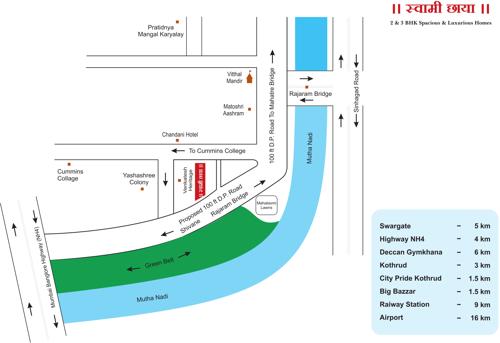 yashraj-propertie swami-chaya Location Plan