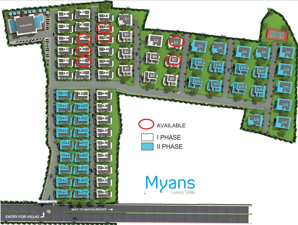  myans luxury villas Images for Layout Plan of Mayances Myans
