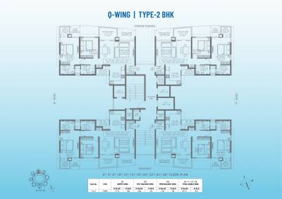 Tower Q Cluster Plan puneville Tower Q Cluster Plan