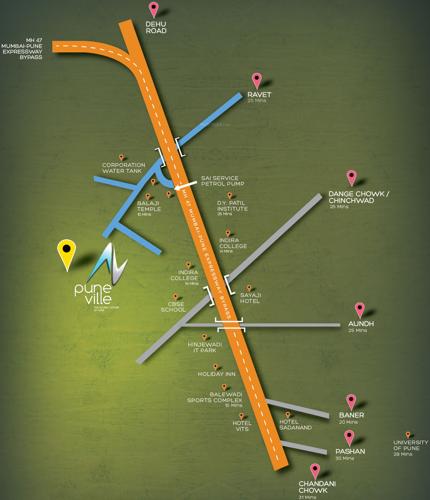  puneville Images for Location Plan of Pharande Puneville