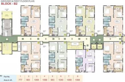 Images for Cluster Plan of Manjeera Diamond Towers