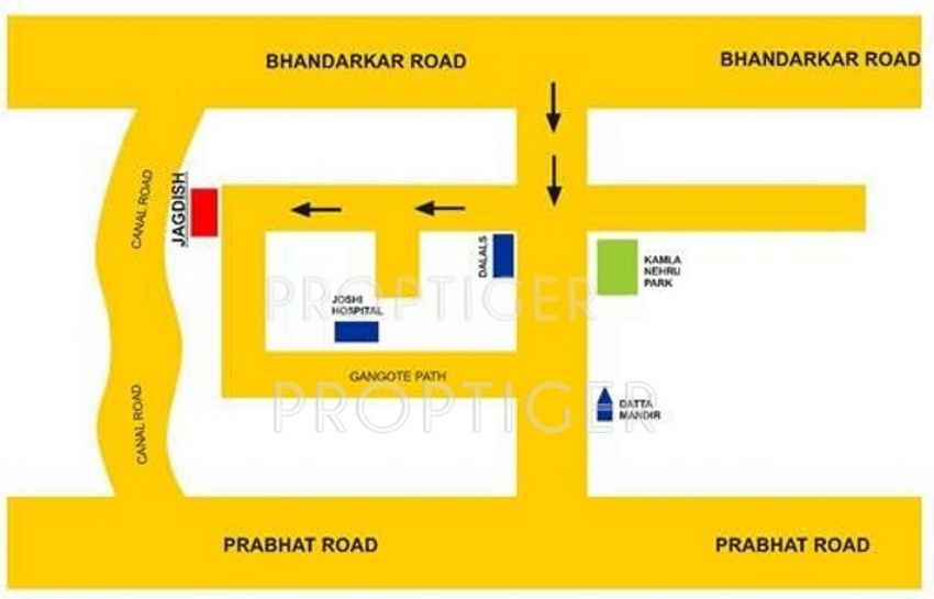 Images for Location Plan of Pandit Javdekar Constructions Jagdish