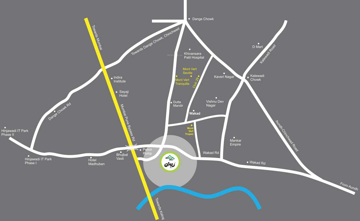  one Images for Location Plan of Mont Vert One