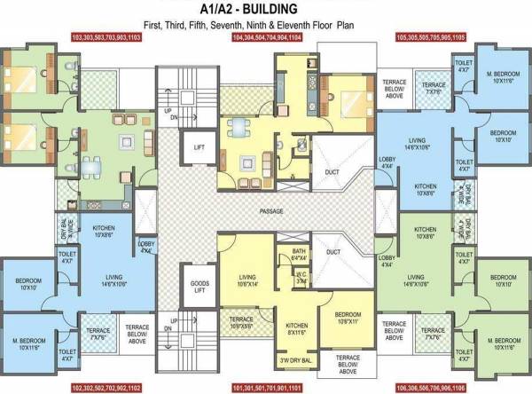 Images for Cluster Plan of Mont Vert Sunshine Joy Images for Cluster Plan of Mont Vert Sunshine Joy