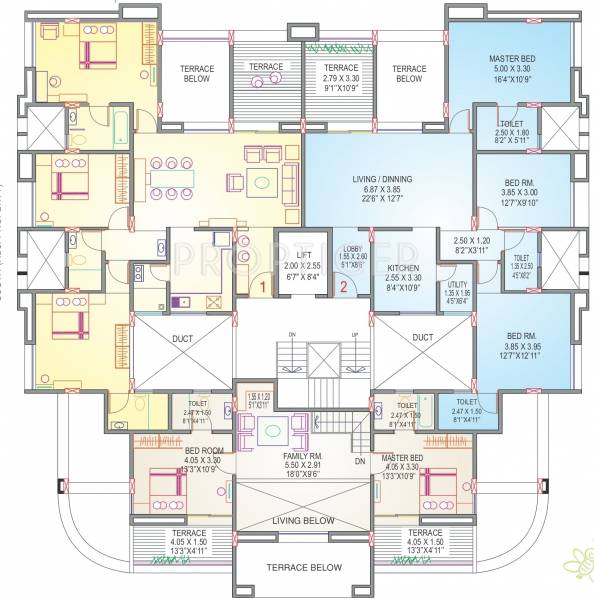 Images for Cluster Plan of DSK Hariyali
