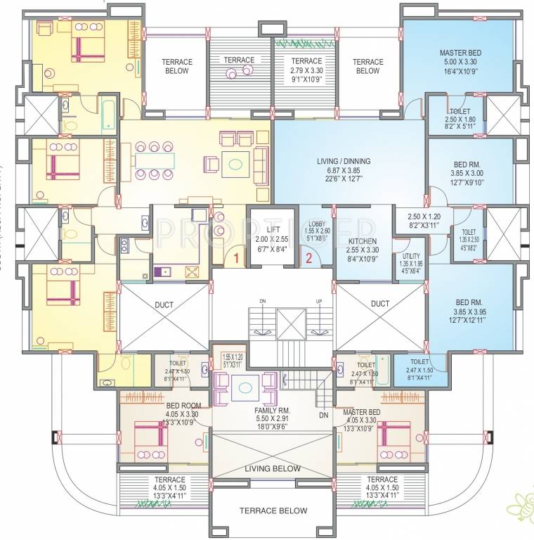 Images for Cluster Plan of DSK Hariyali
