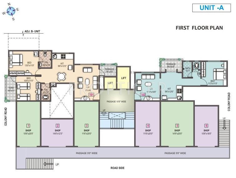 Images for Cluster Plan of RK Lunkad Housing Company Navdeep
