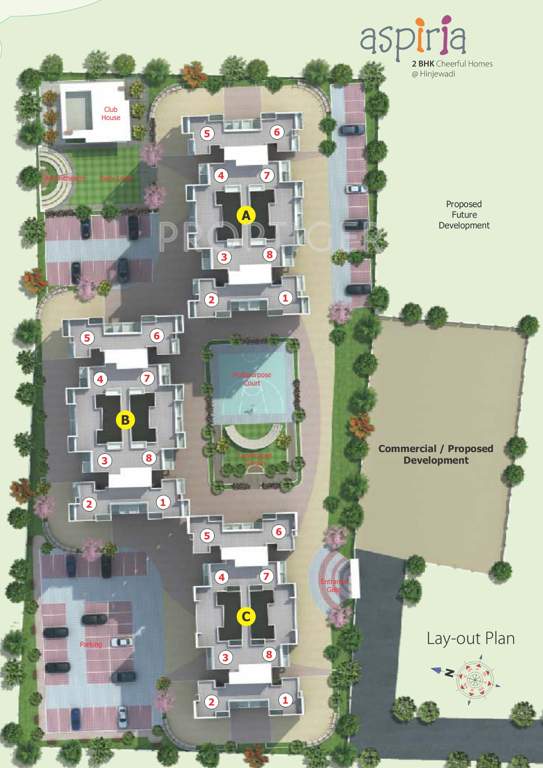  aspiria Images for Layout Plan of Sree Aspiria
