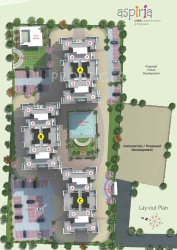 Images for Layout Plan of Sree Aspiria aspiria Images for Layout Plan of Sree Aspiria
